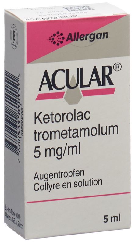 Acular gtt opht fl 5 ml Acular gtt opht fl 5 ml