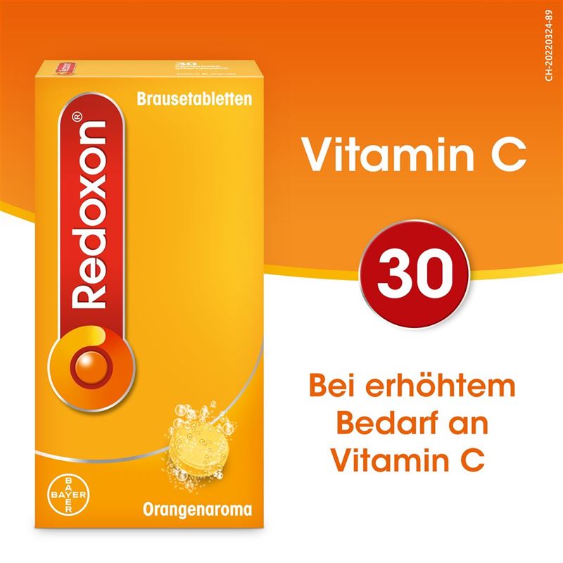Redoxon Brausetabl 1 g orange 30 Stk