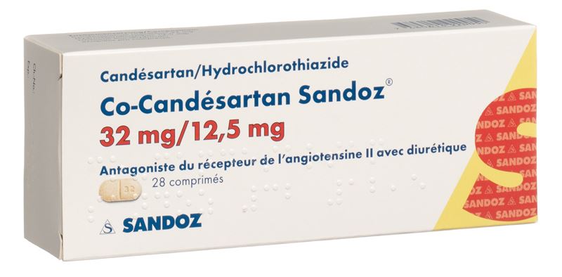 Co-Candesartan Sandoz Tabl 32/12.5 mg 28 Stk