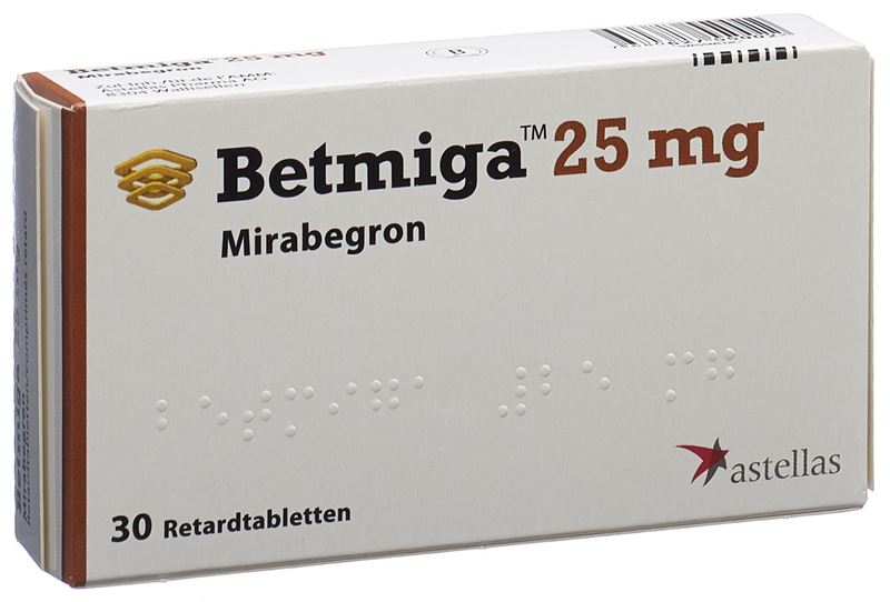 Betmiga Ret Tabl 25 mg 30 Stk
