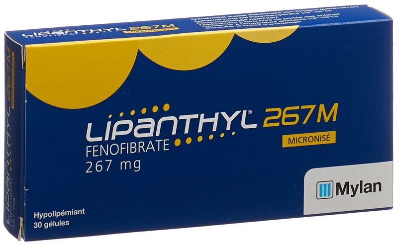 Lipanthyl 267 M caps 267 mg 30 pce