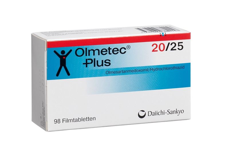 Olmetec Plus cpr pell 20/25 98 pce Olmetec Plus cpr pell 20/25 98 pce