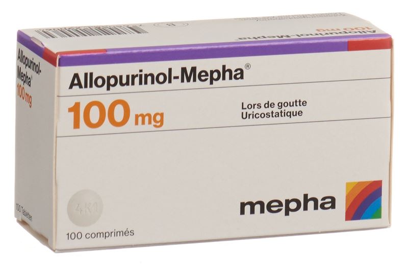Allopurinol-Mepha cpr 100 mg 100 pce