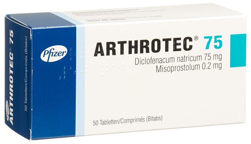 Arthrotec cpr 75 mg 50 pce