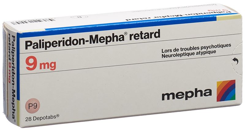 Paliperidon-Mepha retard cpr ret 9 mg 28 pce