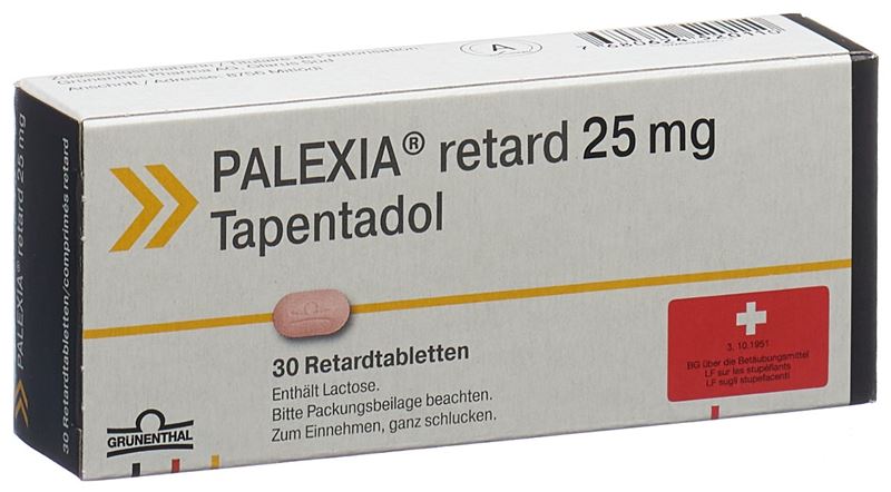 Palexia Ret Tabl 25 mg 30 Stk
