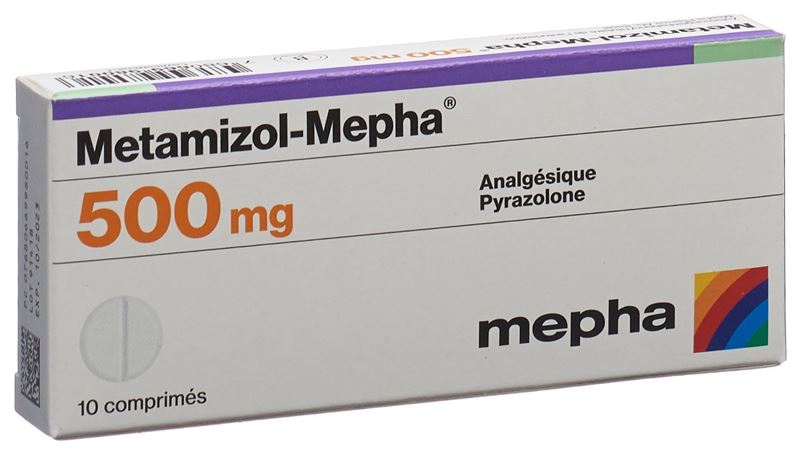 Metamizol-Mepha cpr 500 mg 10 pce