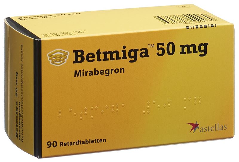 Betmiga Ret Tabl 50 mg 90 Stk