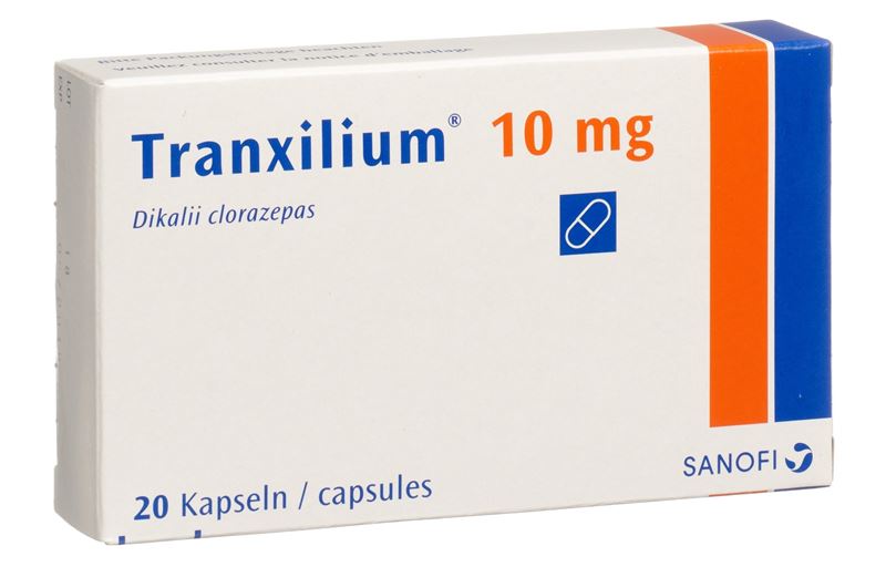 Tranxilium Kaps 10 mg 20 Stk Tranxilium Kaps 10 mg 20 Stk