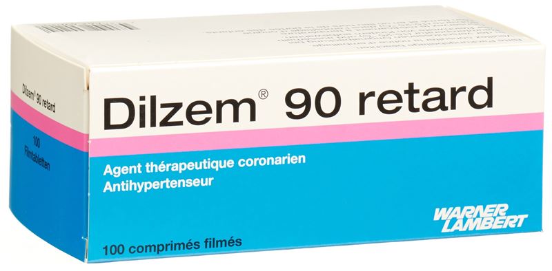 Dilzem Retard cpr pell ret 90 mg 100 pce
