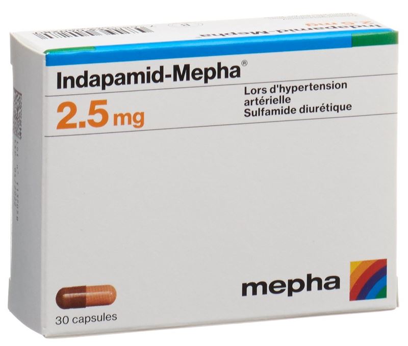 Indapamid-Mepha caps 2.5 mg 30 pce