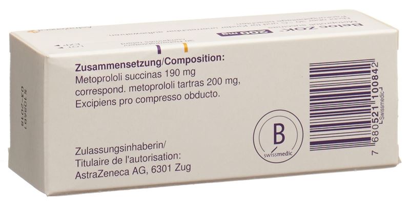 Beloc Zok Ret Tabl 200 mg 30 Stk