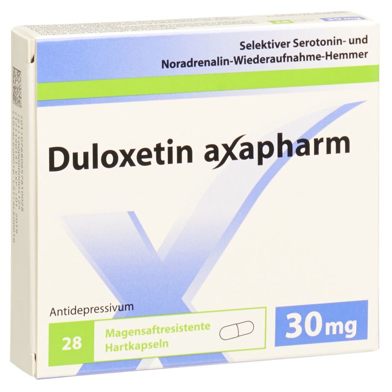 Duloxétine Axapharm caps 30 mg 28 pce
