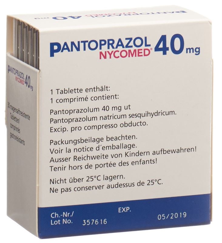 Pantoprazol Nycomed cpr pell 40 mg 30 pce