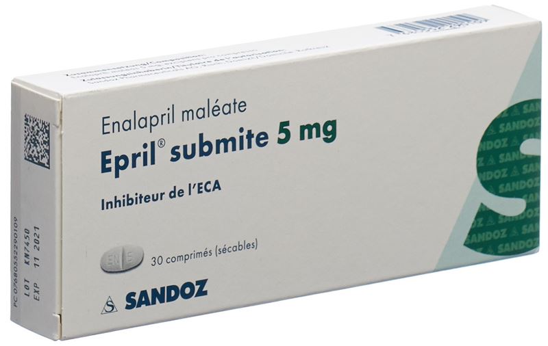 Epril submite Tabl 5 mg 30 Stk Epril submite Tabl 5 mg 30 Stk
