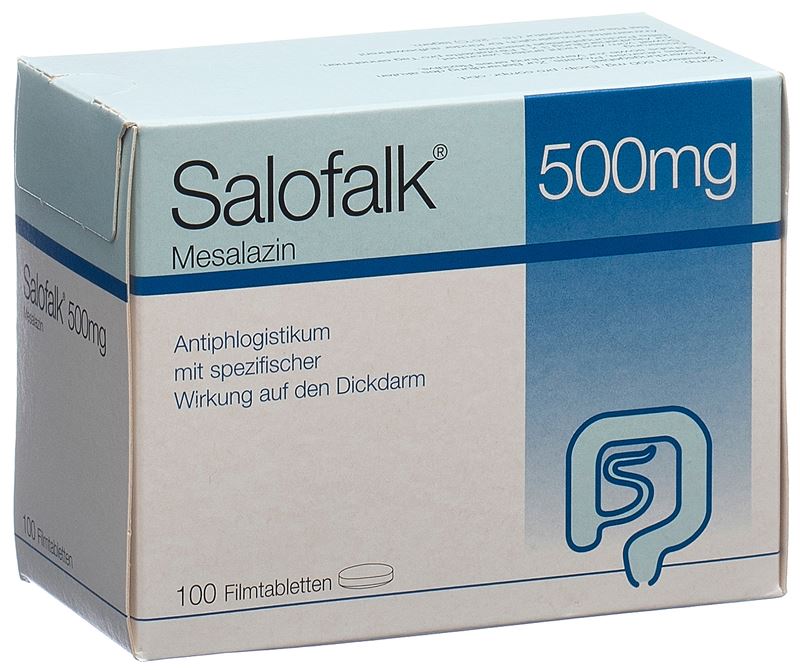 Salofalk cpr pell 500 mg 100 pce