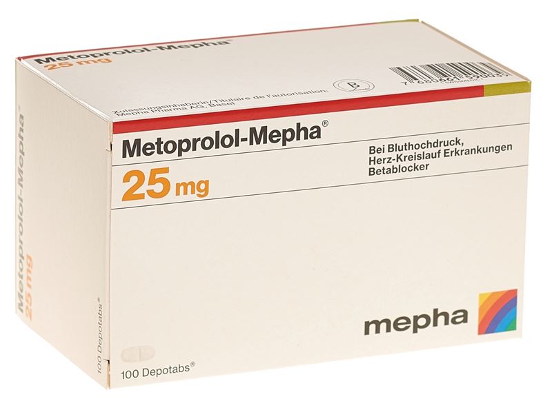 Metoprolol-Mepha Depotabs 25 mg 100 Stk