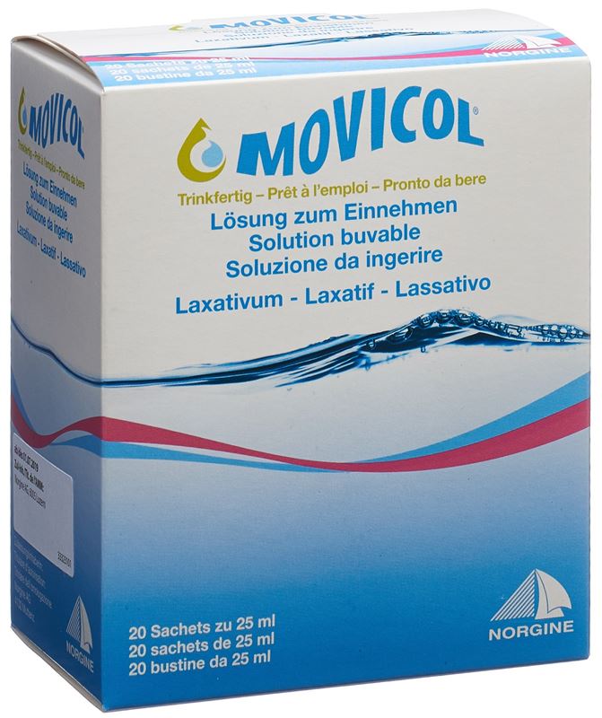 Movicol Trinkfertig Lösung zum Einnehmen 20 Btl 25 ml