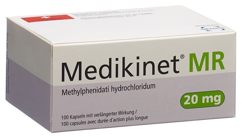Medikinet MR Kaps 20 mg 100 Stk