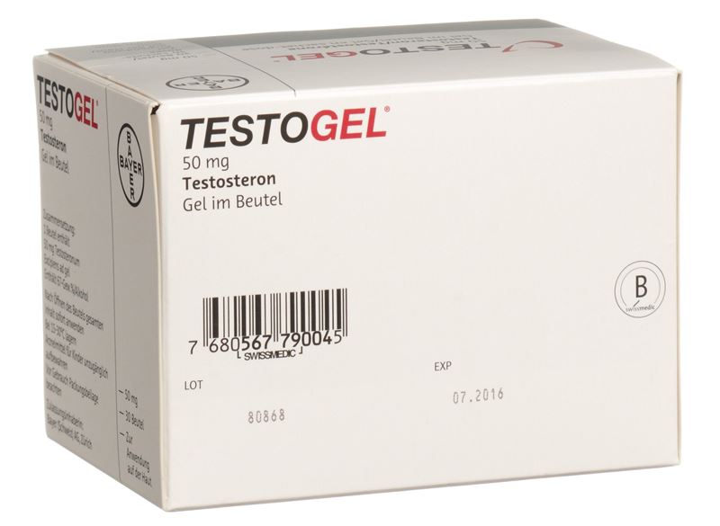 Testogel Gel 50 mg/5g 30 Btl 5 g