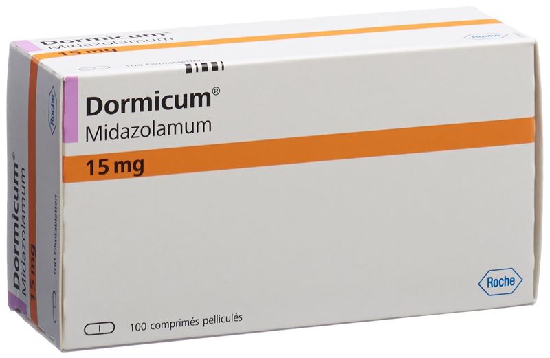 Dormicum Filmtabl 15 mg 100 Stk