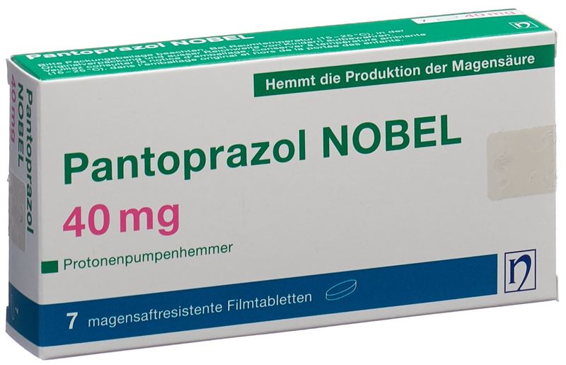 Pantoprazol NOBEL Filmtabl 40 mg 7 Stk