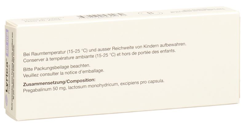 Lyrica Kaps 50 mg 14 Stk