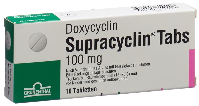Supracycline Tabs cpr 100 mg 10 pce