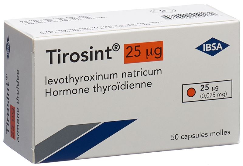 Tirosint Weichkaps 25 mcg 50 Stk