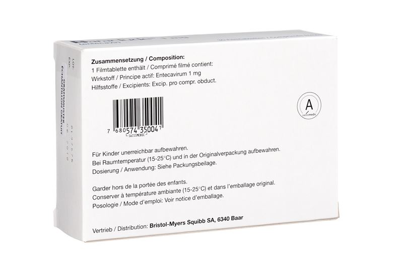 Baraclude Filmtabl 1 mg 30 Stk