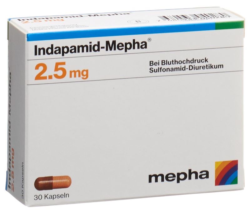Indapamid-Mepha caps 2.5 mg 30 pce