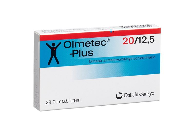 Olmetec Plus cpr pell 20/12.5 28 pce Olmetec Plus cpr pell 20/12.5 28 pce