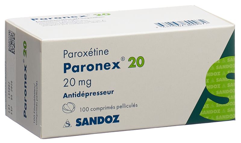 Paronex cpr pell 20 mg 100 pce Paronex cpr pell 20 mg 100 pce