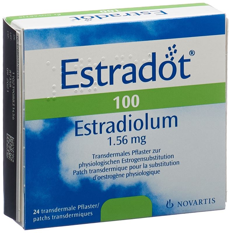 Estradot Matrixpfl 100 mcg/24h 24 Stk Estradot Matrixpfl 100 mcg/24h 24 Stk