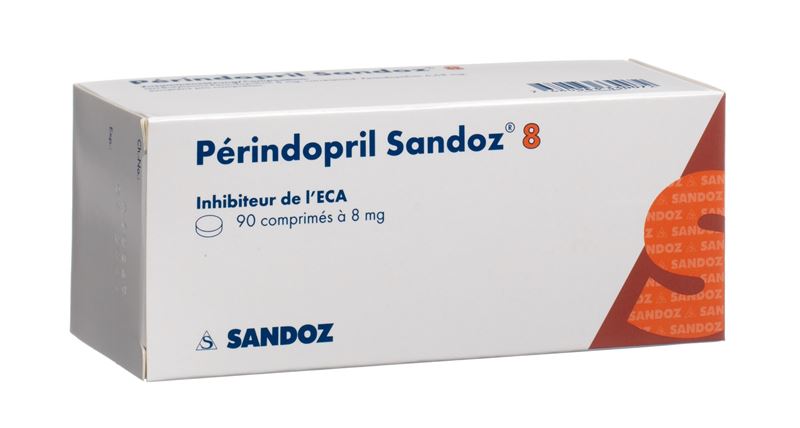 Perindopril Sandoz Tabl 8 mg 90 Stk Perindopril Sandoz Tabl 8 mg 90 Stk