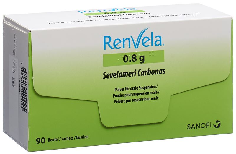 Renvela pdr 0.8 g sach 90 pce