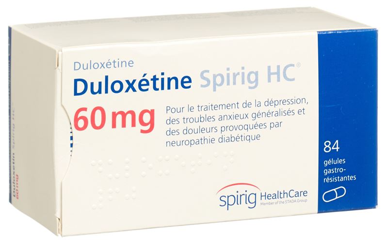 Duloxetin Spirig HC Kaps 60 mg 84 Stk