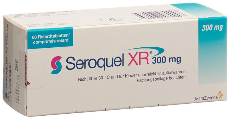 Seroquel XR cpr ret 300 mg 60 pce