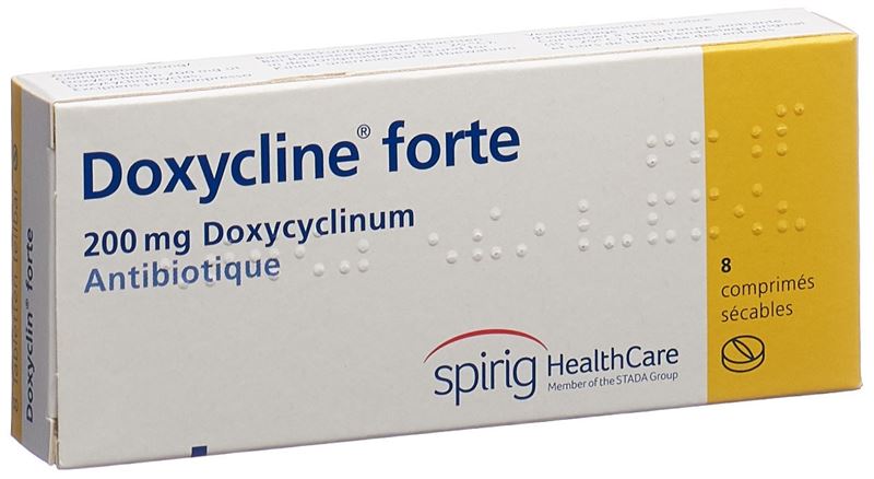 Doxycline forte cpr 200 mg 8 pce
