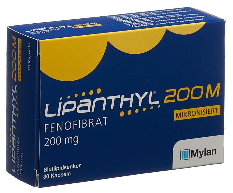 Lipanthyl 200 M caps 200 mg 30 pce