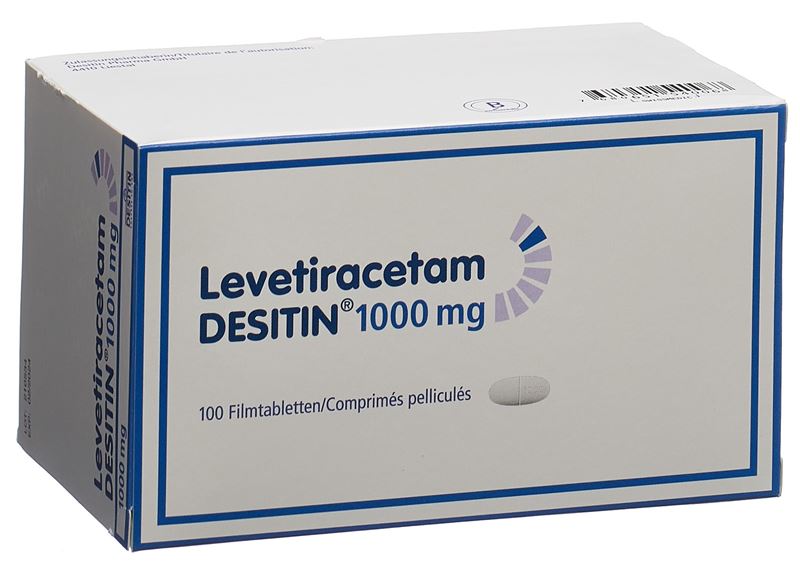Levetiracetam DESITIN cpr pell 1000 mg 100 pce