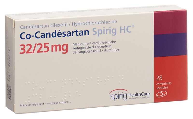 Co-Candesartan Spirig HC Tabl 32/25mg 28 Stk