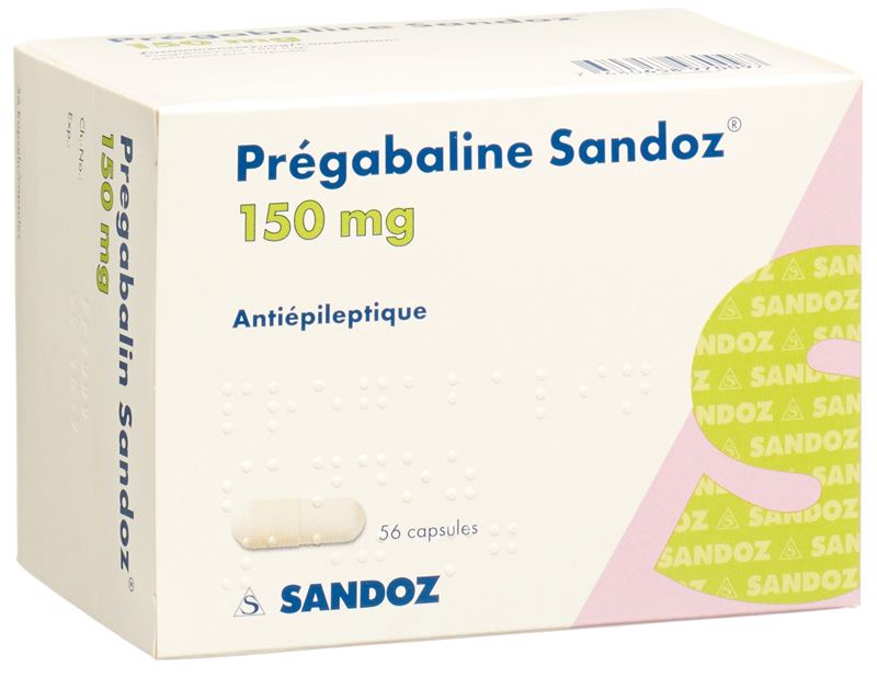 Pregabalin Sandoz Kaps 150 mg 56 Stk