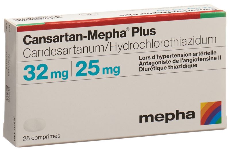 Cansartan-Mepha plus Tabl 32/25 28 Stk