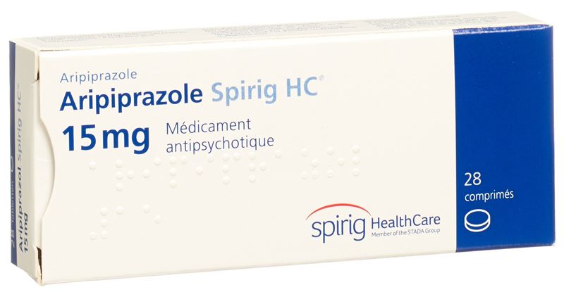 Aripiprazol Spirig HC cpr 15 mg 28 pce