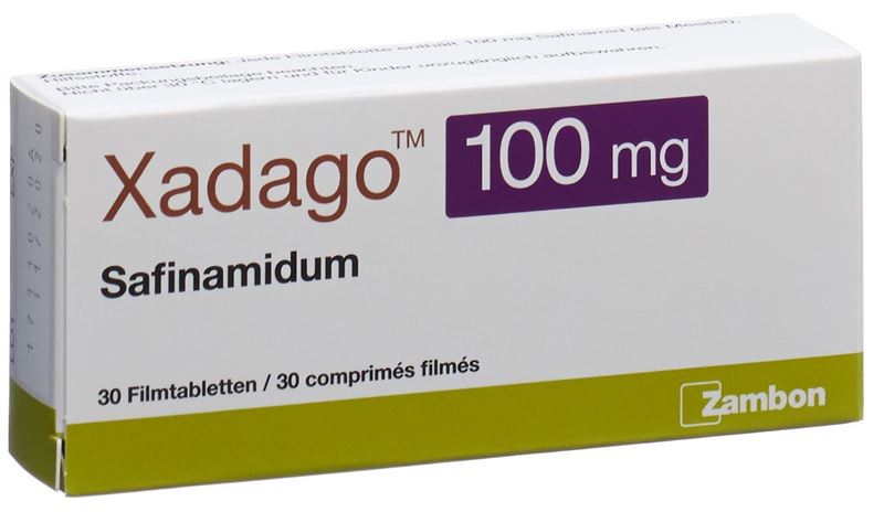 Xadago cpr pell 100 mg 30 pce