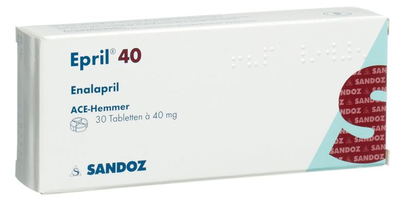 Epril Tabl 40 mg 30 Stk Epril Tabl 40 mg 30 Stk