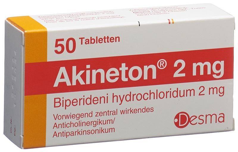 Akineton cpr 2 mg 50 pce Akineton cpr 2 mg 50 pce