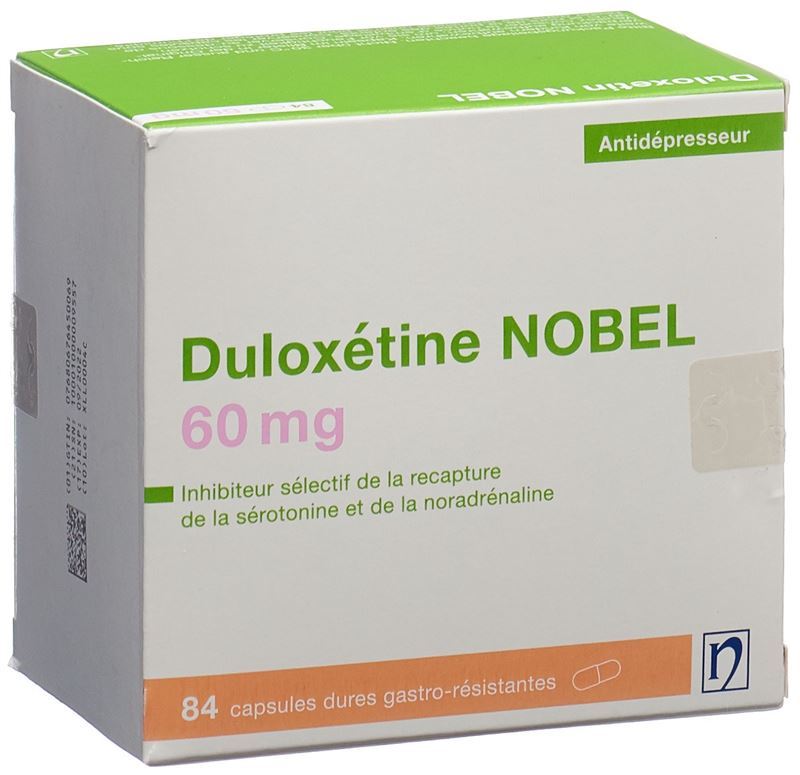 Duloxetin NOBEL Kaps 60 mg 84 Stk