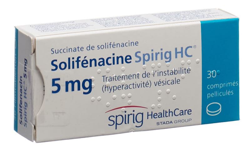 Solifenacin Spirig HC Filmtabl 5 mg 30 Stk Solifenacin Spirig HC Filmtabl 5 mg 30 Stk